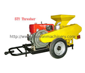 Maquinaria agrícola 1300turn/Min Maize Threshing Machine da pequena escala de H0.91m