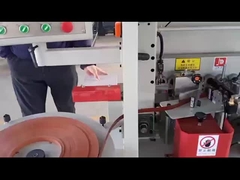 Máquina de borda de madeira automática da borda espessura de 0,4 - de 3mm