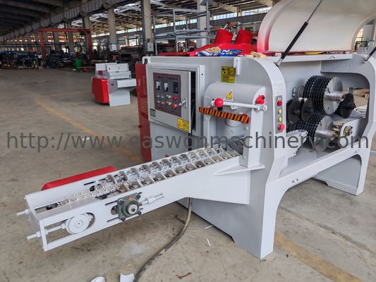 MGJY10-30WS double spindle Multiple rip saw For Processing wood logs